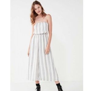 Silence + Noise Striped Jumpsuit